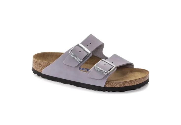 BIRKENSTOCK Arizona Soft Footbed Nubuck Leather 1024241