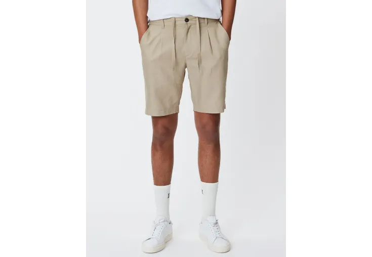 LES DEUX Pino Linen-Tencel Shorts LDM511014