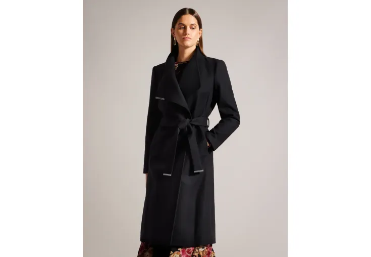 TED BAKER WOOL WRAP COAT 249305