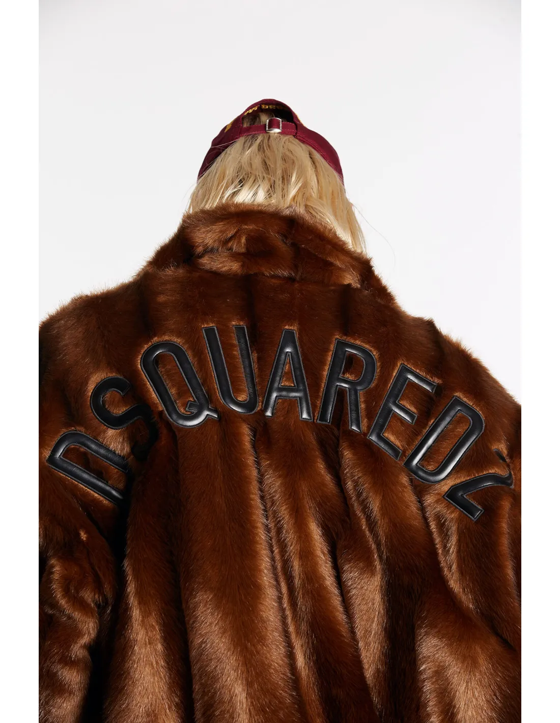 Dsquared bomber jacket outlet fur