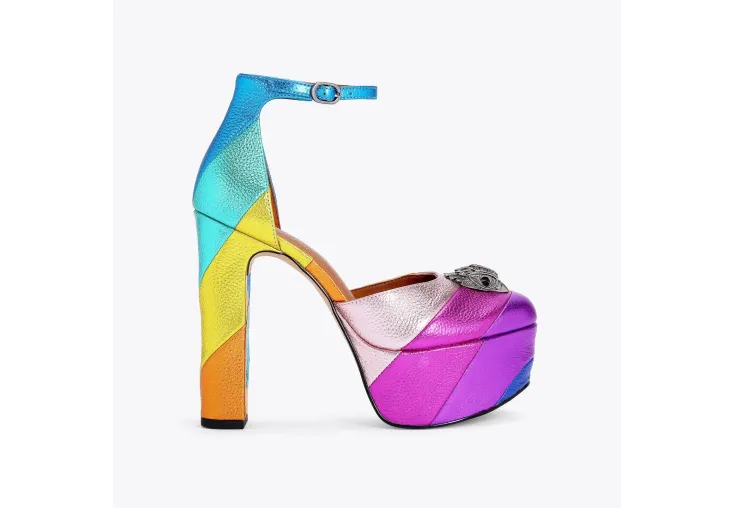 KURT GEIGER KENSINGTON PLATFORM RAIMBOW