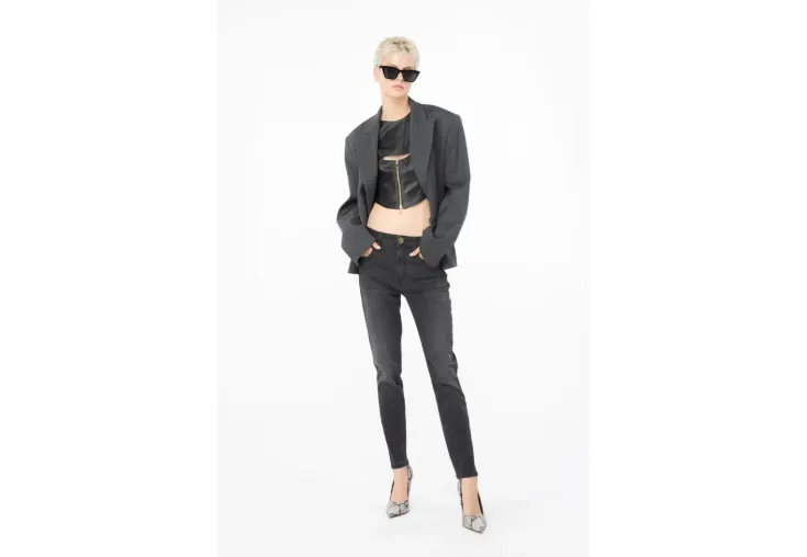 PINKO SABRINA SKINNY ΤΖΙΝ 100169A102