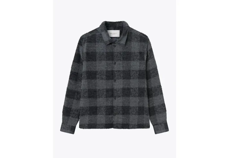 LES DEUX HANK CHECK LS SHIRT LDM410165