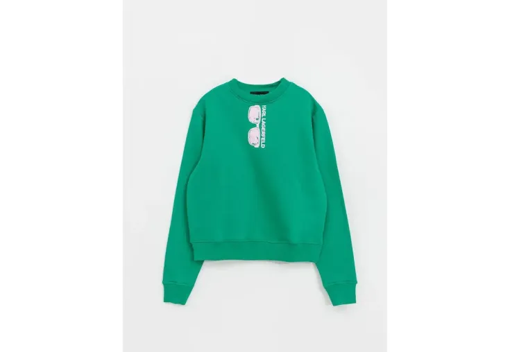 KARL LAGERFELD FUN LOGO SWEATSHIRT 235W1817