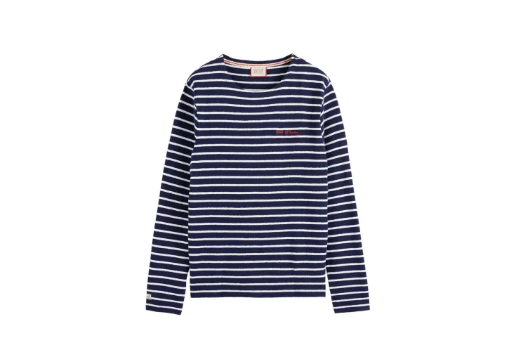 SCOTCH&SODA BLOUSE STRIPED 175592