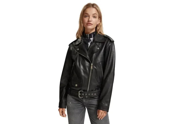 SCOTCH&SODA LEATHER JACKET 176250