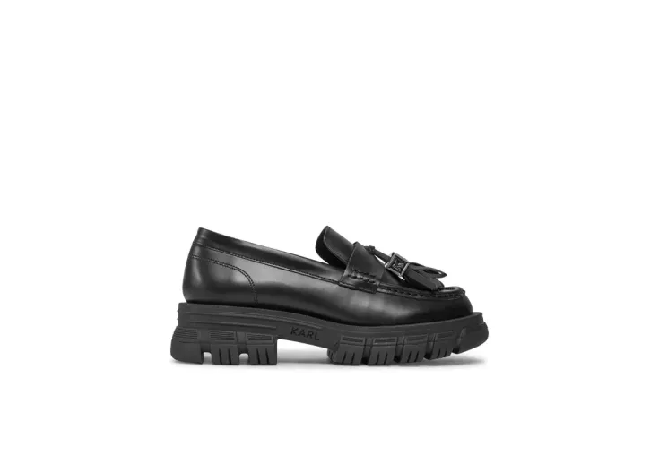 KARL LAGERFELD ΓΥΝΑΙΚΕΙΑ ΠΑΠΟΥΤΣΙΑ LOAFERS PRECINCT KUBE TRIM TASSEL KL43814