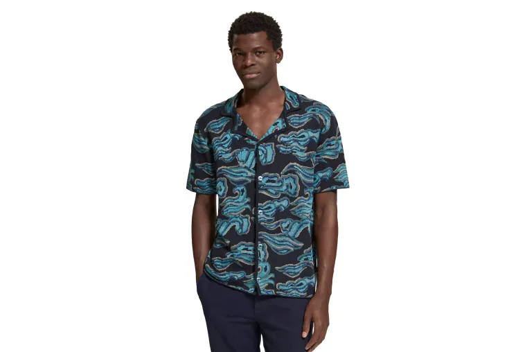 SCOTCH&SODA PRINTED SHIRT 175525