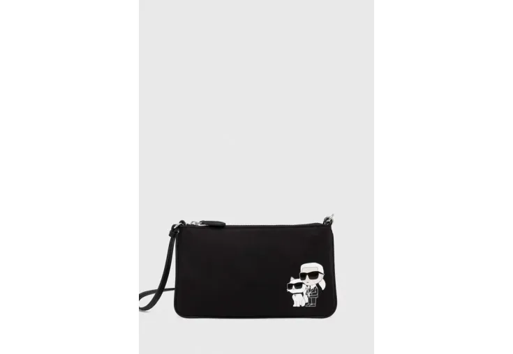 KARL LAGERFELD ΓΥΝΑΙΚΕΙΑ ΤΣΑΝΤΑ K/IKONIK 2.0 NYLON SHLDR POUCH 240W3230