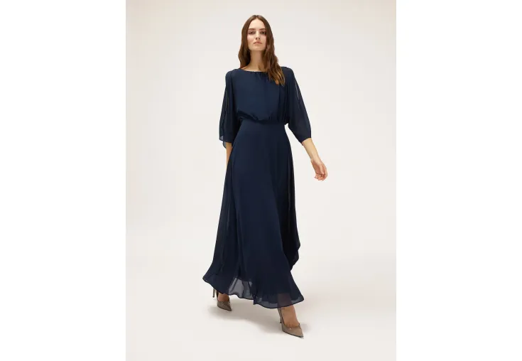 MOTIVI ΦΟΡΕΜΑ LONG DRAPED DRESS 7204Q002757N