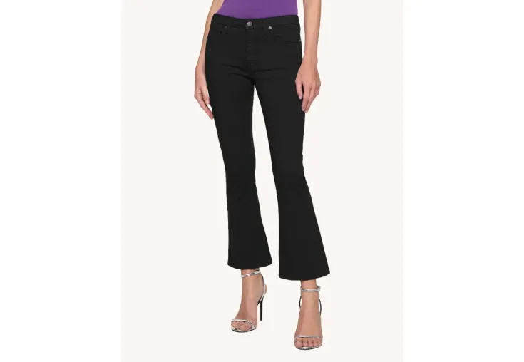 DONDUP  MANDY SUPER SKINNY FIVE-POCKET BOOTCUT JEANS DP449