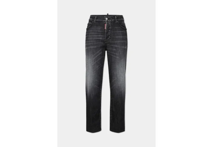 DSQUARED2 WOMEN'S STEEL WASH BOSTON JEANS S72LB0763