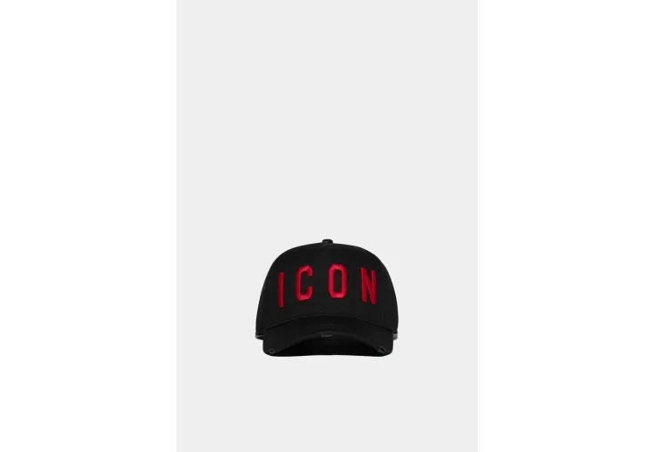 DSQUARED2 UNISEX BE ICON BASEBALL CAP BCM4001