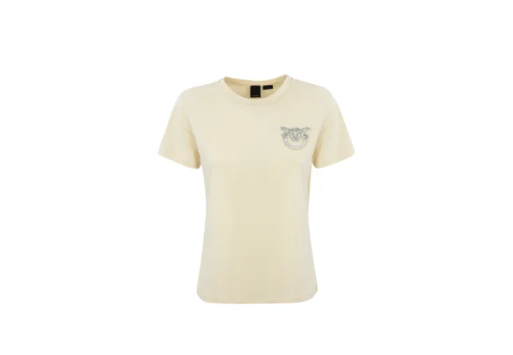 PINKO T-SHIRT WITH EMBROIDERY NAMBRONE 103320 A24E