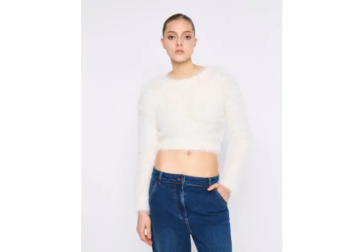 SILVIAN HEACH CROP SWEATER GPA24254MA