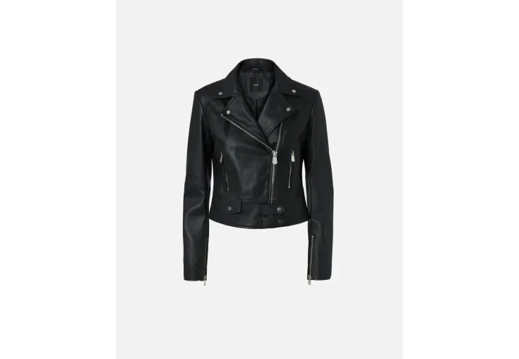 PINKO SENSIBLE SENSIBILE BIKER JACKET  103901Y6WL