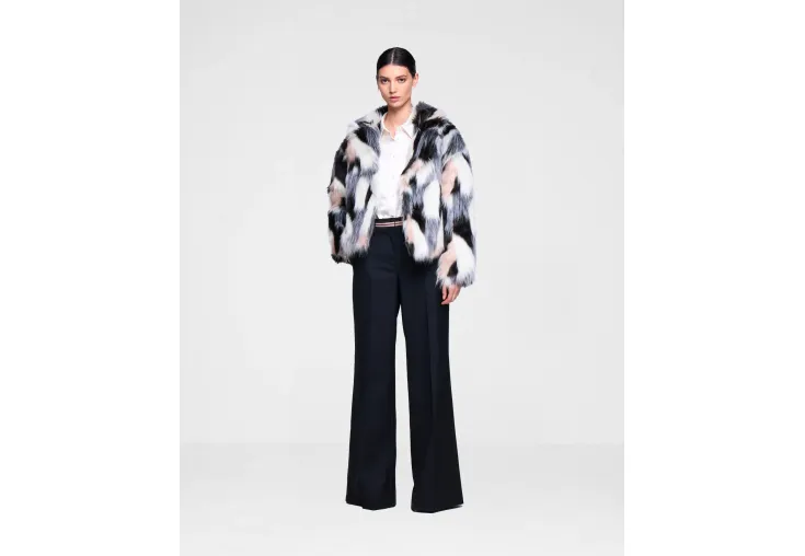 SILVIAN HEACH MULTICOLOR FAUX FUR CVA24025PL