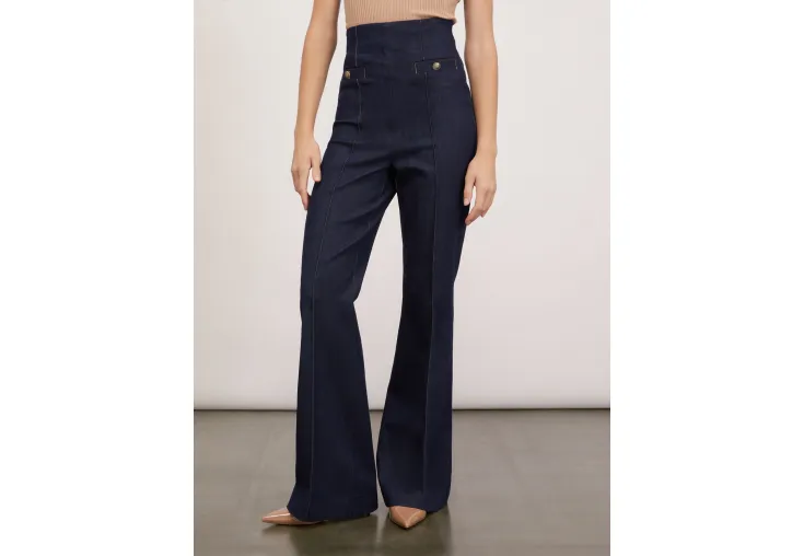 MOTIVI HIGH-WAISTED FLARE JEANS P490Q003462N