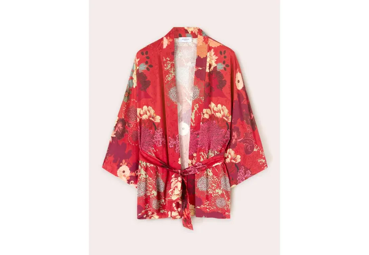 MOTIVI FLORAL PATTERN KIMONO R0056000011N