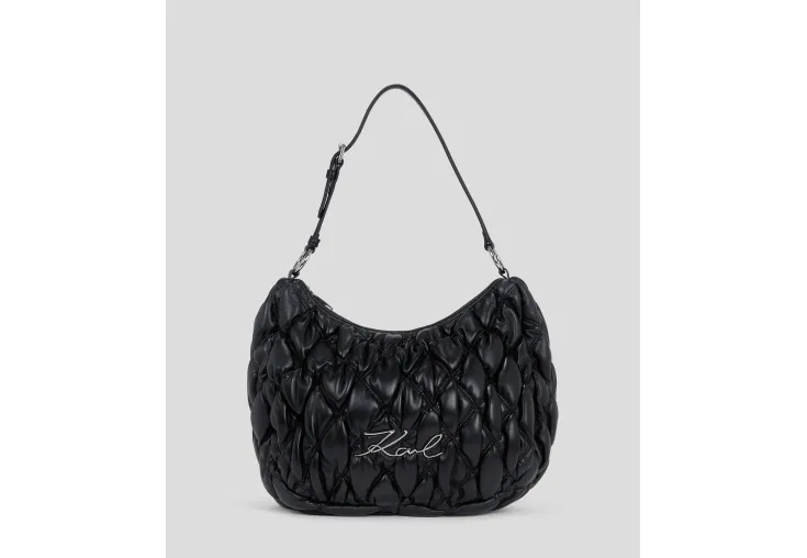 KARL LAGERFELD ΓΥΝΑΙΚΕΙΑ ΤΣΑΝΤΑ ΩΜΟΥ K/SIGNATURE KUILT HOBO 246W3009