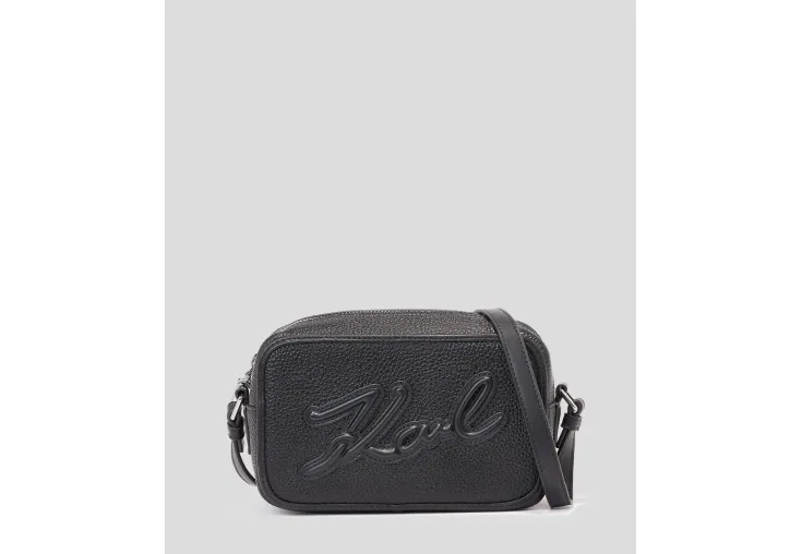 KARL LAGERFELD K/SKUARE GRAINY CAMERA BAG 245W3094