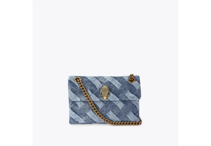 KURT GEIGER MINI DENIM KENSINGTON BAG 5045655195225