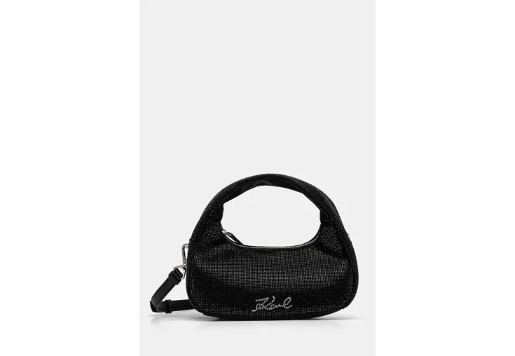 KARL LAGERFELD K/EVENING SIGNATURE SMALL HOBO BAG 246W3081