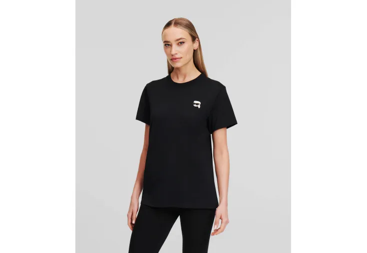 KARL LAGERFELD ΓΥΝΑΙΚΕΙΟ T-SHIRT Κ/IKONIK PATCH 245W1712