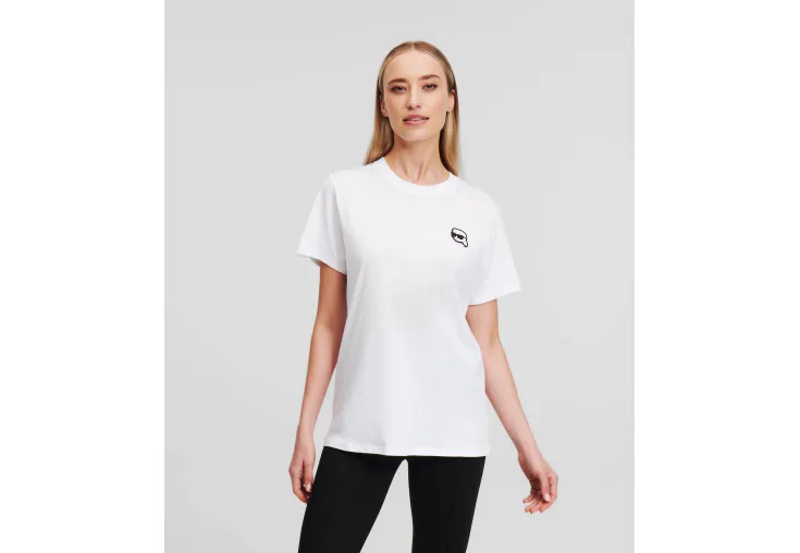 KARL LAGERFELD ΓΥΝΑΙΚΕΙΟ T-SHIRT Κ/IKONIK PATCH 245W1712