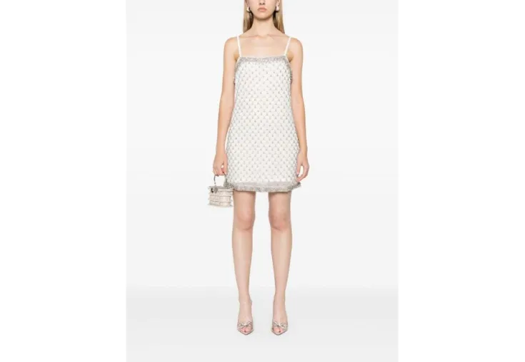 PINKO ΜΙΝΙ EMBELLISHED DRESS RILKE 104448A283