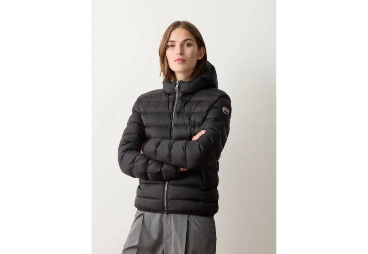 COLMAR SHORT DOWN JACKET WITH ATTACHED HOOD 2286N 2YO