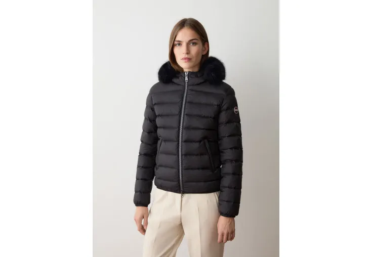 COLMAR SHORT DOWN JACKET WITH FAUX FUR 2286E 2YO