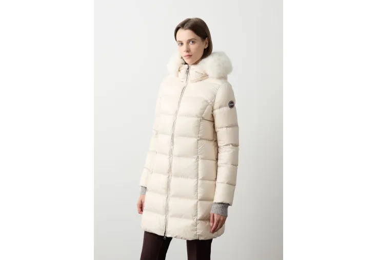 COLMAR LONG DOWN JACKET WITH FAUX FUR 2221E 2YO