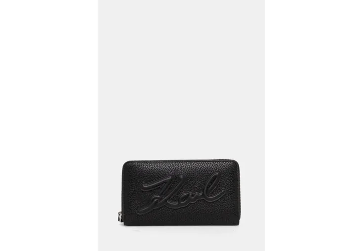 KARL LAGERFELD K/SKUARE CONT ZIP WALLET 246W3290