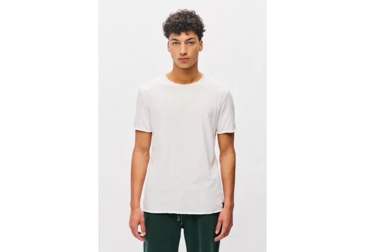 DIRTY LAUNDRY T-SHIRT WITH CUT NECKLINE DLMT000600