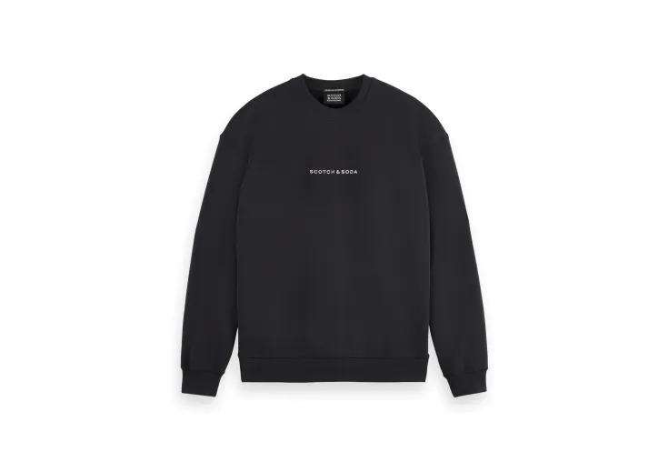 SCOTCH&SODA RELAXED FIT LOGO SWEATSHIRT 179195