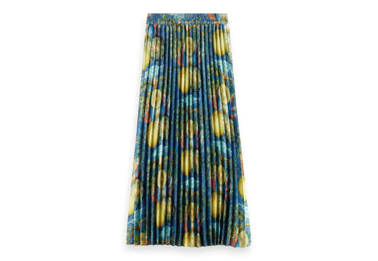 SCOTCH&SODA PLEATED PRINTED SKIRT  177643