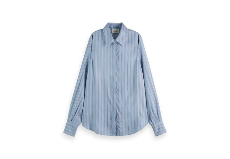 SCOTCH&SODA STRIPED LIGHTWEIGHT SHIRT 177649