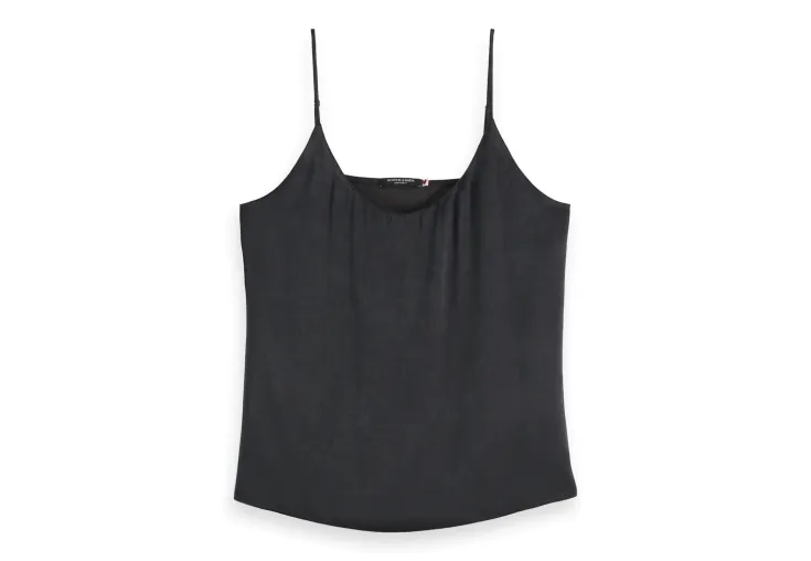 SCOTCH&SODA CORE  JERSEY WOVEN TANK TOP 179220