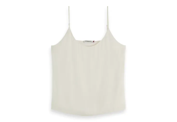 SCOTCH&SODA CORE  JERSEY WOVEN TANK TOP 179220