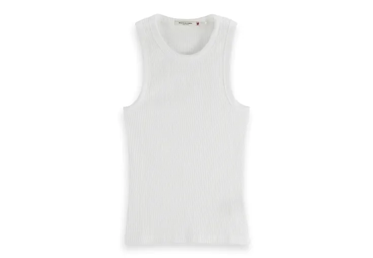 SCOTCH&SODA RIB RACER TANK CORE 179204