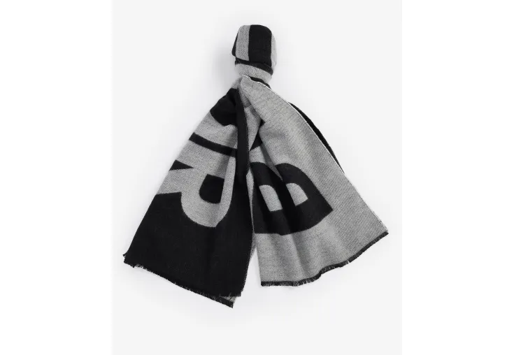 BARBOUR LOGO WRAP SCARF MILLA LSC0465