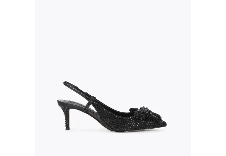 KURT GEIGER BELGRAVIA CRYSTAL BOW HEELS 1288700759