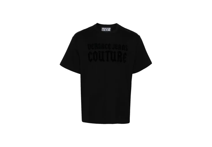 VERSACE JEANS COUTURE REGULAR FIT T-SHIRT 77GAHL01