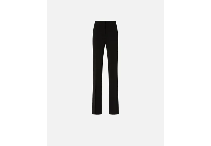 PINKO FLARED TROUSERS IN TECHNICAL CADY POLLO 104690 A213