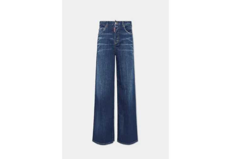 DSQUARED2 DARK PRESSED TRAVELLER JEANS S75LB1042