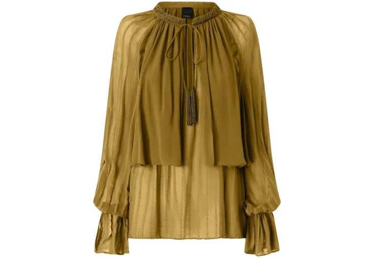 PINKO ΤIERED BLOUSE VALIUM 104849 A2GY