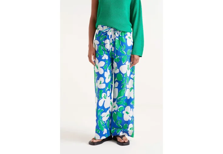 COMPANIA FANTASTICA FLORAL TROUSERS 51C/41010