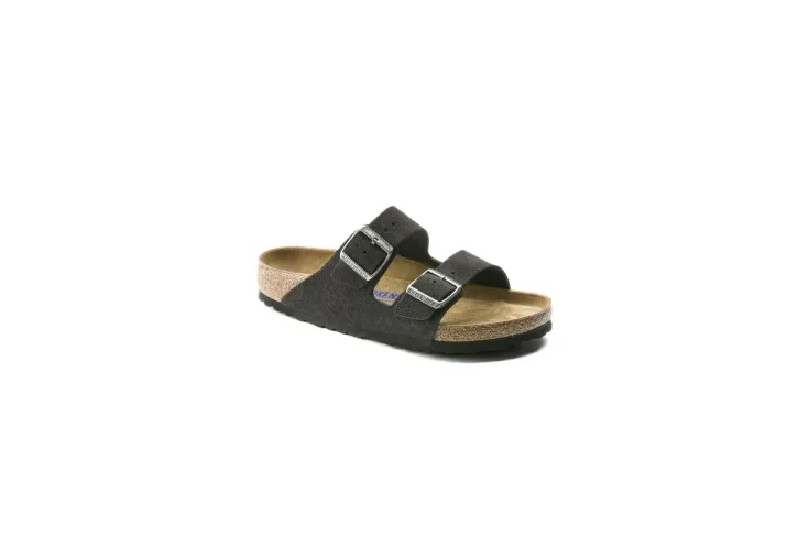 BIRKENSTOCK ARIZONA BS VELVET GREY 0552323