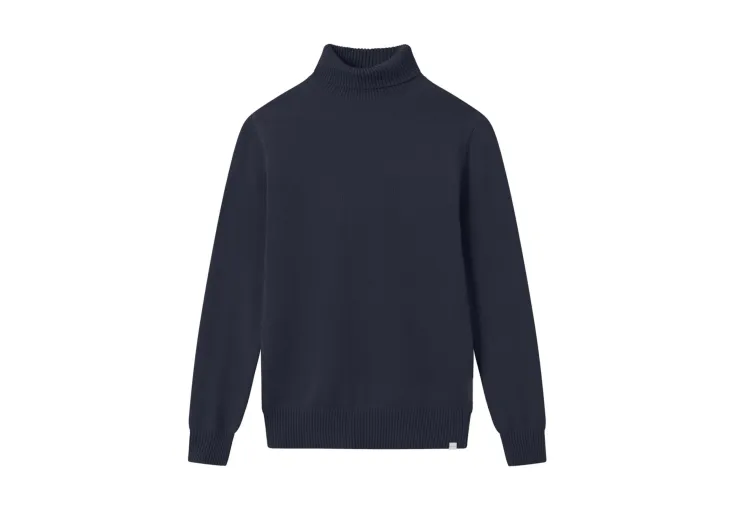 LES DEUX GRANT TURTLENECK COTTON KNIT LDM310056